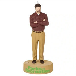 Hallmark 2023 Parks and Recreation Ron Swanson Ornament New